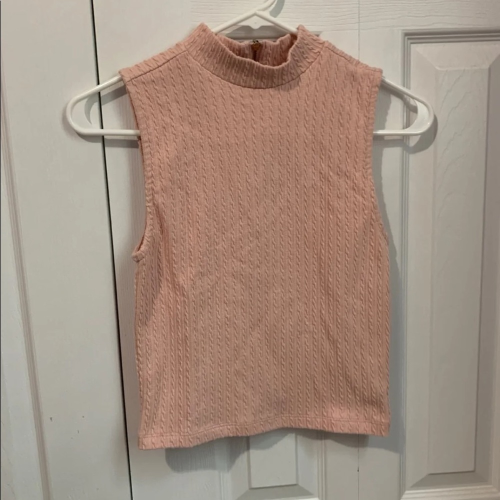 Pink Sweater Top
